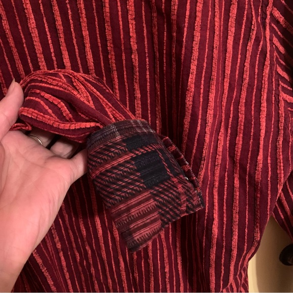 Georg Roth Red Button Down Shirt - Picture 6 of 6